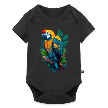 ara - Body à manches courtes Premium Bébé - noir - Devant