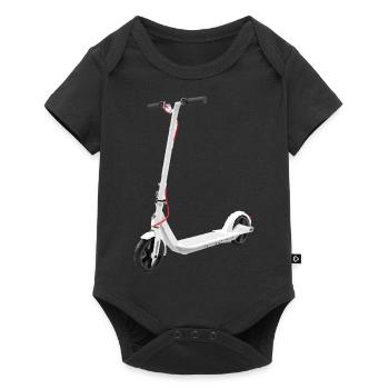 Sport scooter - Baby Premium short-sleeve bodysuit - black - Front