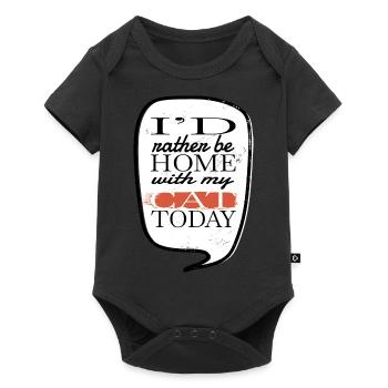 Gift aww love cartoon cat cat long sleeve shirts - Baby Premium short-sleeve bodysuit - black - Front