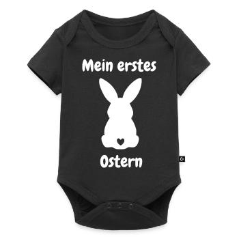 Mein erstes ostern - Baby Premium Kurzarmbody - Schwarz - Vorne