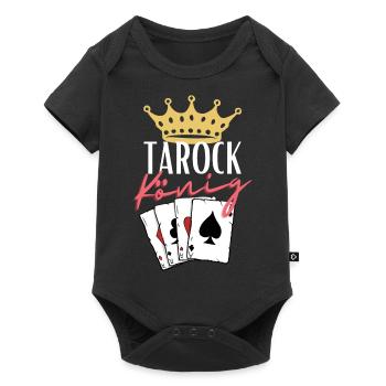 Roi du Tarot - Body à manches courtes Premium Bébé - noir - Devant