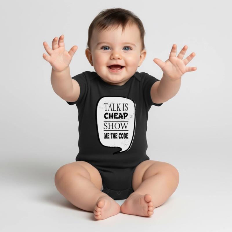 present coding software development Baby Premium Kurzarmbody