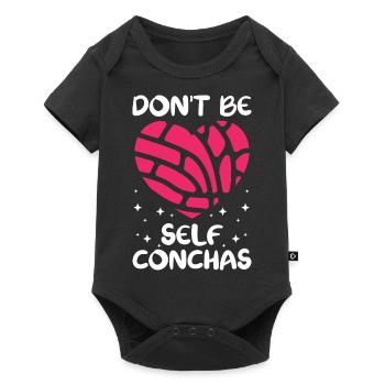 ne soyez pas auto-conchas Design pour un amateur de sucré - Body à manches courtes Premium Bébé - noir - Devant