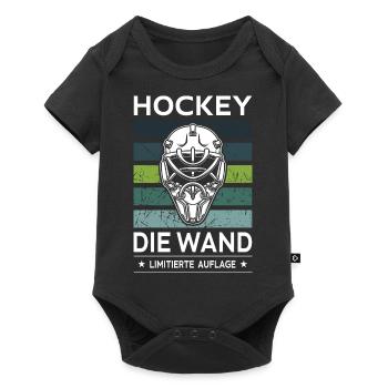 Hockey - Baby Premium short-sleeve bodysuit - black - Front