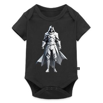 Assassin - Conception de jeux vidéo Low Poly - Body à manches courtes Premium Bébé - noir - Devant
