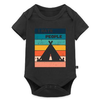 Camper - Body à manches courtes Premium Bébé - noir - Devant