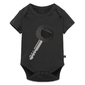 Clé de voiture unique pour les fans d’automobile - Body à manches courtes Premium Bébé - noir - Devant