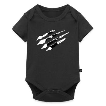 Korsika Flagge Korsika Fahne Corsica Korsischen - Baby Premium Kurzarmbody - Schwarz - Vorne