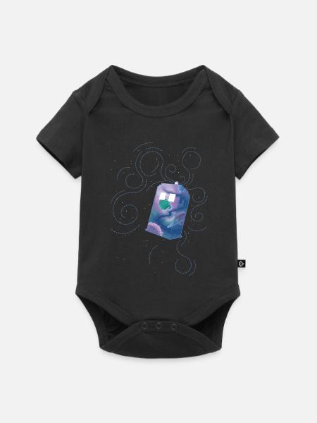 All The Wonders - Baby Premium Kurzarmbody - Schwarz