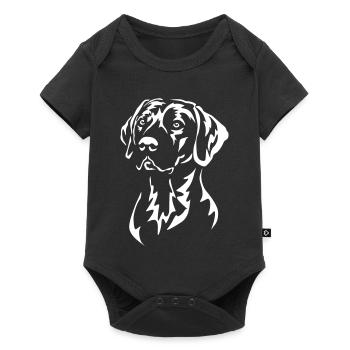 Rhodesian Ridgeback Head « Black Edition » - Body à manches courtes Premium Bébé - noir - Devant