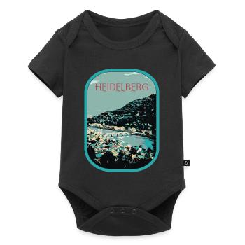 Heidelberg: Mesmerizing View of the Neckar - Baby Premium short-sleeve bodysuit - black - Front