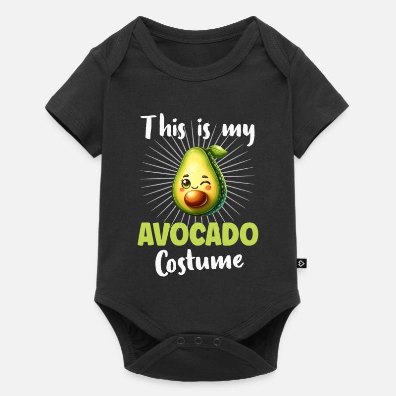 Avocado - Baby Premium Kurzarmbody - Schwarz