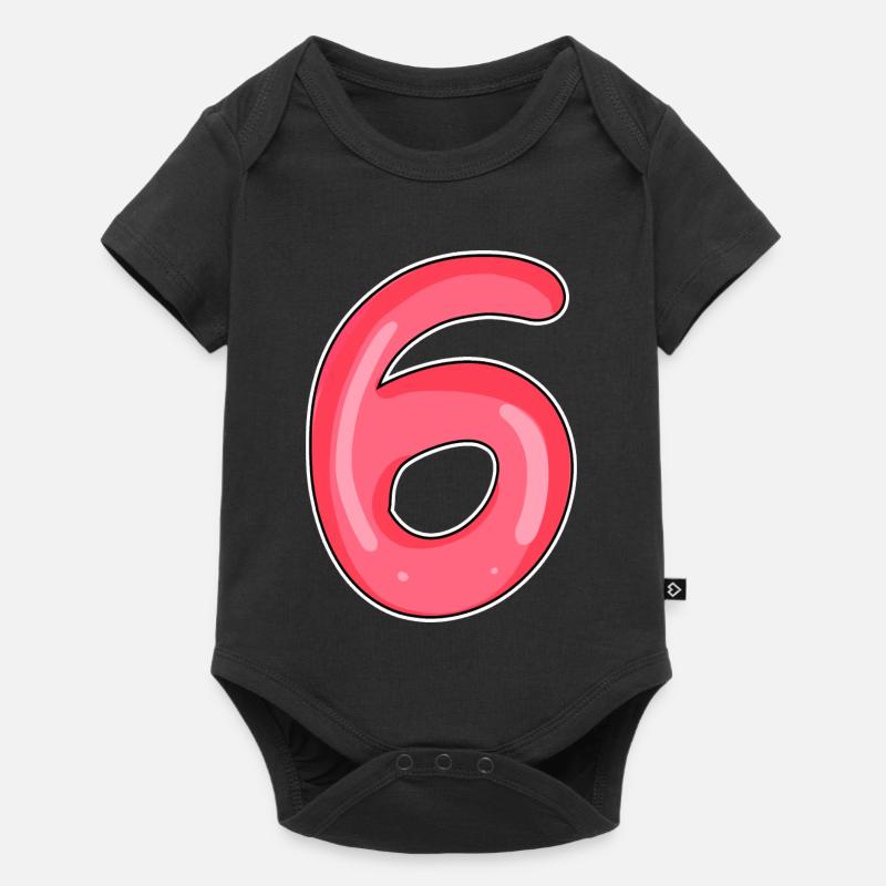 6 - Baby Premium short-sleeve bodysuit - black