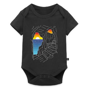 Staircase to Paradise - Baby Premium short-sleeve bodysuit - black - Front