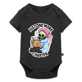 Book lover reading session - Baby Premium short-sleeve bodysuit - black - Front