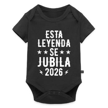 Cette légende prend sa retraite en 2026 - Body à manches courtes Premium Bébé - noir - Devant
