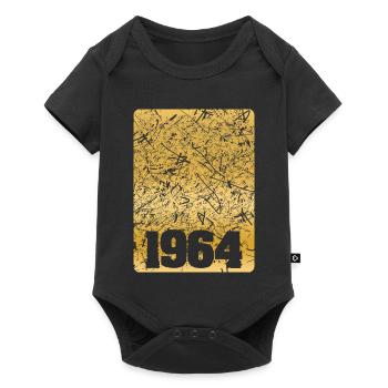 1964 - Baby Premium short-sleeve bodysuit - black - Front