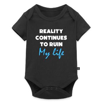 Funny Quotes Quote Humor gift Graphic - Baby Premium short-sleeve bodysuit - black - Front