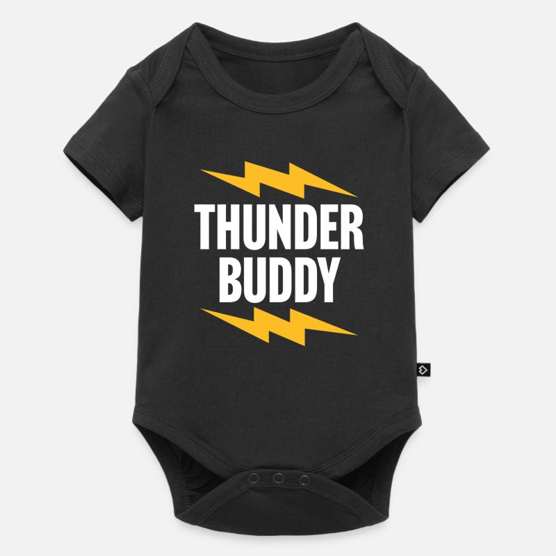 Thunder Buddy - Baby Premium short-sleeve bodysuit - black