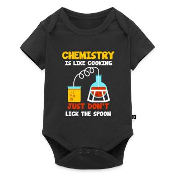 Chemise de chimie Chimist Lab Nerd Chemical Gift - Body à manches courtes Premium Bébé - noir - Devant