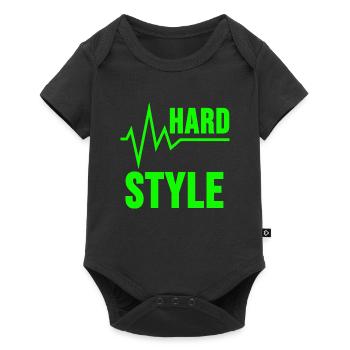 Chemise Hardstyle Cadeau Festival Style Raver - Body à manches courtes Premium Bébé - noir - Devant