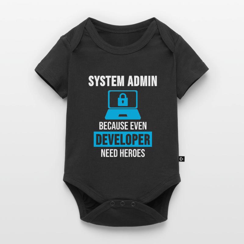 System Admin Administrator Programmieren Geschenk Baby Premium Kurzarmbody