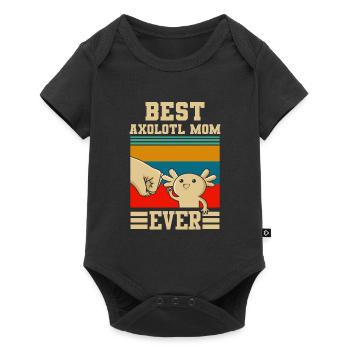 Axolotl Mom Axolotl's Animal Gift - Baby Premium short-sleeve bodysuit - black - Front