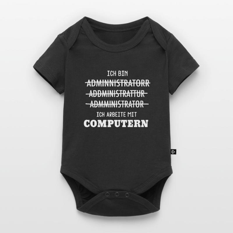 Admin Administrator Programmierer Geschenk Baby Premium Kurzarmbody