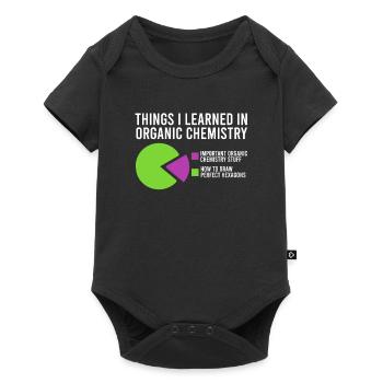 Chemistry chemist science gift - Baby Premium short-sleeve bodysuit - black - Front