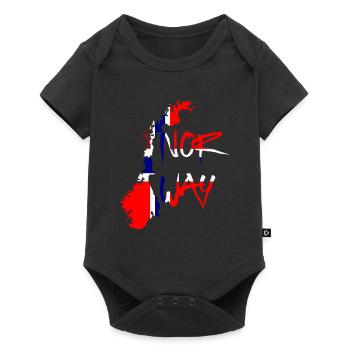 Norway Norway - Baby Premium short-sleeve bodysuit - black - Front