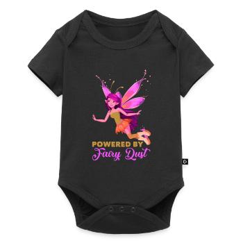 Conte de fées elfe - Body à manches courtes Premium Bébé - noir - Devant