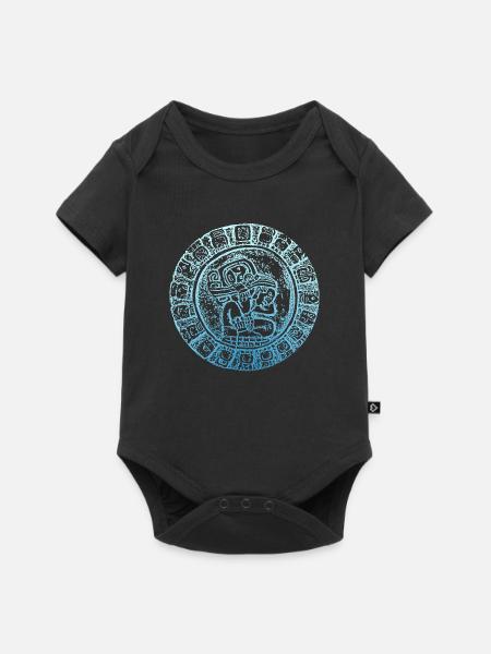 maya inka - Baby Premium Kurzarmbody - Schwarz