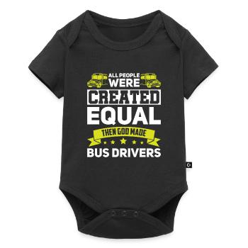 Bus Driver Bus Driver School Bus Driver Gift - Baby Premium short-sleeve bodysuit - black - Front