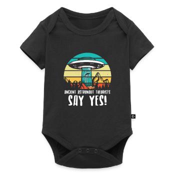 Aliens Aliens Gift - Baby Premium short-sleeve bodysuit - black - Front