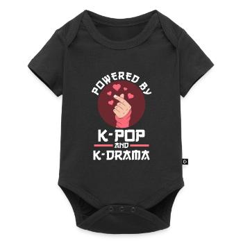 K-Pop & K-Drama K-Pop & K-Drama Korean Gift - Baby Premium short-sleeve bodysuit - black - Front