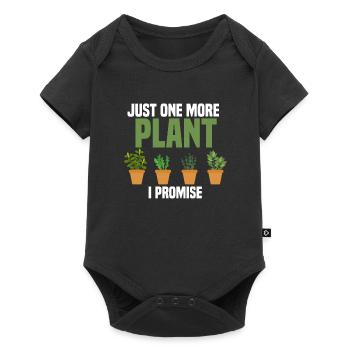 Plantes, jardinage, plantes - Body à manches courtes Premium Bébé - noir - Devant
