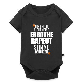 Ergotherapeut Beruf Ergotherapie Geschenk - Baby Premium Kurzarmbody - Schwarz - Vorne