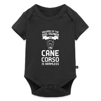 Cane Corso Cane Corso Cadeau - Body à manches courtes Premium Bébé - noir - Devant