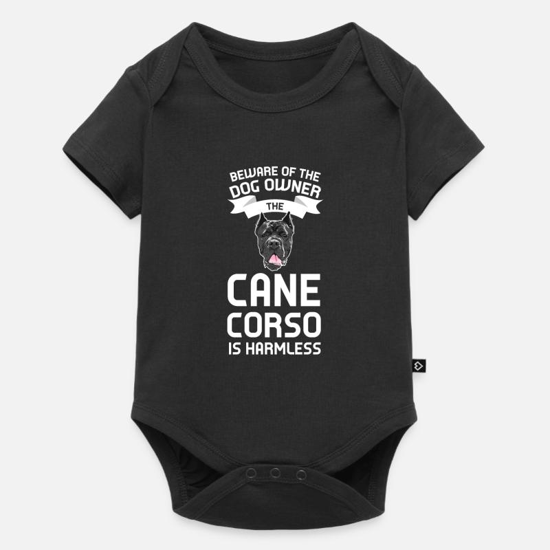 Cane Corso Cane Corso gave - Premium kortermet body for barn - svart
