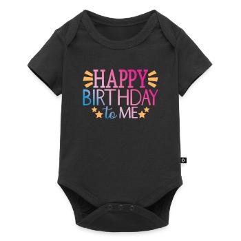 Happy Birthday To Me Cool Birthday Party Gift - Baby Premium short-sleeve bodysuit - black - Front