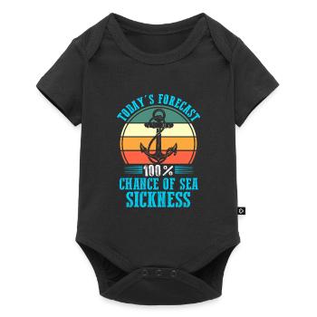 Captain Boat Captains Cadeau - Body à manches courtes Premium Bébé - noir - Devant