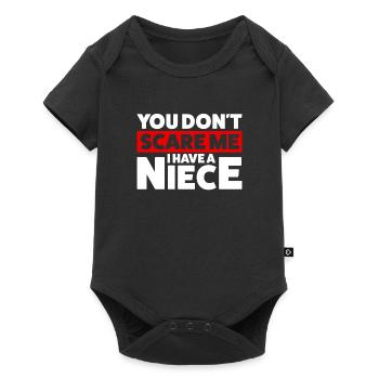 Oncle Nièce Oncle Nièce Cadeau - Body à manches courtes Premium Bébé - noir - Devant
