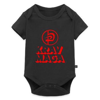 Krav Maga Symbol - Baby Premium short-sleeve bodysuit - black - Front