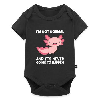 Axolotel Axolotl Lover Axolotls Cadeau - Body à manches courtes Premium Bébé - noir - Devant