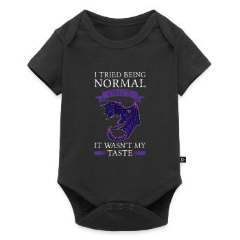 Dragon Dragon Mythical Creature Gift - Baby Premium short-sleeve bodysuit - black - Front