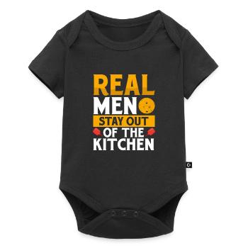 Funny Pickleball - Baby Premium short-sleeve bodysuit - black - Front