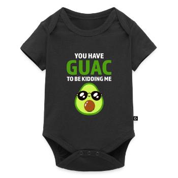 Avocados Avocado Avocado-Liebhaber Geschenk - Baby Premium Kurzarmbody - Schwarz - Vorne