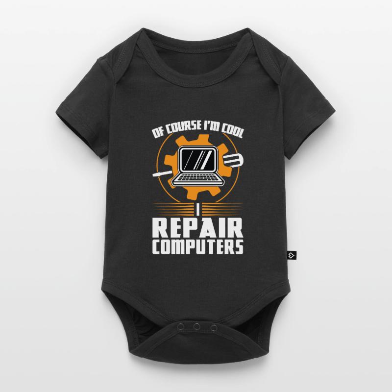 Technischer Support Computertechniker Technischer Baby Premium Kurzarmbody
