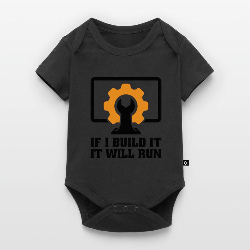 Technischer Support Computertechniker Technischer Baby Premium Kurzarmbody