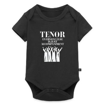 ténor tout le monde n’est qu’accompagnement - Body à manches courtes Premium Bébé - noir - Devant